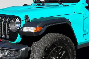 2020-2023 Jeep Gladiator Rubicon / Mojave Duraflex Duster Front Fender Flare Add Ons - 2 Pieces