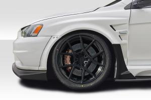 2008-2017 Mitsubishi Lancer / Lancer Evolution 10 Duraflex Vantix Front Fenders - 2 Pieces (+35MM)