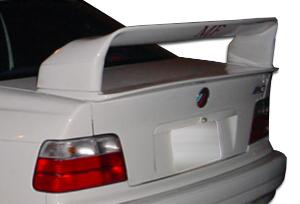 1992-1998 BMW 3 Series M3 E36 4DR Duraflex DTM Look Wing Trunk Lid Spoiler - 1 Piece