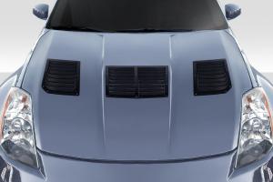 2003-2006 Nissan 350Z Z33 Duraflex GT1 Hood Vents