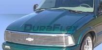1995-2001 GMC Jimmy, 1994-2004 Chevrolet S-10, 1995-2004 Chevrolet Blazer, 1994-2004 GMC Sonoma, 1998-2000 GMC Envoy Duraflex Cowl Fiberglass Hood