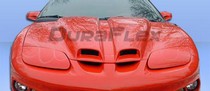 firebird fiberglass pontiac hood hoods duraflex ws trans am