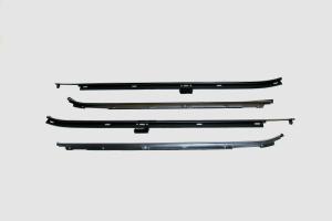 1980-1990 Chevrolet Caprice Sedan & Wagon 4 Doors, 1980-1990 Chevrolet Impala Sedan & Wagon 4 Doors, 1980-1990 Oldsmobile 88 Sedan & Wagon 4 Doors, 1980-1990 Oldsmobile 98 Sedan & Wagon 4 Doors, 1980-1990 Oldsmobile Custom Cruiser Sedan & Wagon 4 Doors, 1983-1986 Buick Parisienne 4 Doors, 1987-1989 GMC Safari 4 Doors Fairchild Belt Weatherstrip Kit - Front Inner & Outer Driver Side & Passenger Side