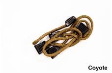 Universal Fishbone Offroad FBO Paracord Zipper Pulls - Paracord Zipper Pulls 5 Pcs Coyote