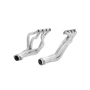 64-73 Ford Mustang V6 (shorty headers) Flowmaster Header 409S - 4-1 One piece - 3.00 in. Ball and Socket Flange Outlet - Pair