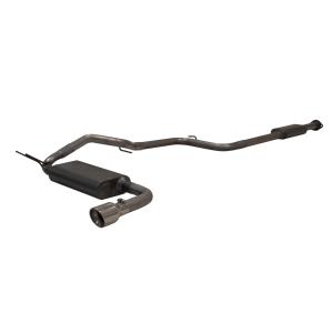 12-13 Ford Focus 2.0 L4 Flowmaster Cat-back System 409S - Single Rear Exit - Force II - Moderate Sound