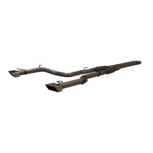 08-13 Dodge Challenger SRT8 Flowmaster Cat-back System 409S - Dual Rear Exit - Outlaw - Aggressive Sound