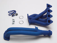 96-99 Civic EX L4 1.6 Flowtech Headers - AirMass Pro-Racing, CompBlu Finish, 50 State Legal for Street Use