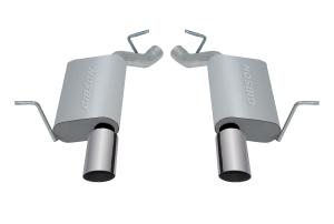 11-12 Jeep Grand Cherokee 5.7L 2/4WD Gibson® Axle Back Exhaust System - Aluminized