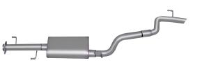 07-12 Toyota FJ Cruiser 4.OL, 4WD Gibson® Single Rear Exhaust System - Aluminized