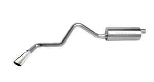 00-05 Astro; 4.3L; 2/4WD, 00-05 Safari; 4.3L; 2/4WD Gibson Exhaust Systems - Swept Side Style (Aluminized)