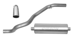 96-97 Grand Cherokee; 4.0L-5.2L; 2/4WD; 4 Door Gibson Exhaust Systems - Swept Side Style (Stainless Steel)