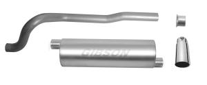 00-01 Cherokee; 4.0L; 2/4WD; XJ Gibson Exhaust Systems - Swept Side Style (Stainless Steel)