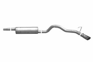 88-95 Toyota Tacoma Extended Cab Short Bed 2.4L SRS 2WD Gibson® Single Side Exhaust System - Stainless Steel