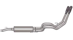 11-12 Ford F150 Truck Supercrew, Short Bed 5.5 Ft. 3.5L Eco Boost 2/4WD Gibson® Dual Sport Exhaust System - Stainless Steel