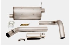 Universal Gibson GIB Cat-Back - Single - A Motorhome/F53 Chassis 6.8L V10 RV Power Cat-Back Exhaust