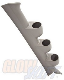 08-11 Ford F250 Superduty Glowshift Triple Pillar Pod (Gray)