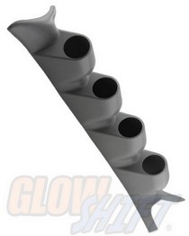 99-07 Ford F250 Superduty Glowshift Quad Pillar Pod (Gray)