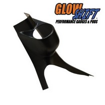 03-07 Ford F250 Superduty Glowshift Single Pillar Pod with Cut Out for Grab Handle