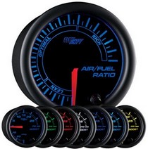 All Cars (Universal), All Jeeps (Universal), All Muscle Cars (Universal), All SUVs (Universal), All Trucks (Universal), All Vans (Universal) Glowshift Black 7 Color Air/Fuel Gauge