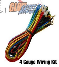All Cars (Universal), All Jeeps (Universal), All Muscle Cars (Universal), All SUVs (Universal), All Trucks (Universal), All Vans (Universal) Glowshift 4 Gauge Wiring Kit