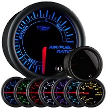 All Cars (Universal), All Jeeps (Universal), All Muscle Cars (Universal), All SUVs (Universal), All Trucks (Universal), All Vans (Universal) Glowshift Tinted 7 Series Digital Wideband Air/Fuel Gauge - with Data Logging Output