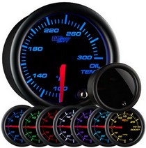 All Cars (Universal), All Jeeps (Universal), All Muscle Cars (Universal), All SUVs (Universal), All Trucks (Universal), All Vans (Universal) Glowshift Tinted 7 Oil Temperature Gauge