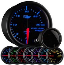 All Cars (Universal), All Jeeps (Universal), All Muscle Cars (Universal), All SUVs (Universal), All Trucks (Universal), All Vans (Universal) Glowshift Tinted 7 Fuel Rail Pressure Gauge (0 to 30,000 PSI)