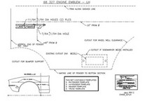 68 Camaro Goodmark Template Kit For Emblem (Except RS Model)