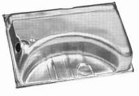 without EEC For 1968-1969 Plymouth Barracuda Fuel Tank 14438XR Fuel Tank