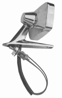 67-68 Mustang Goodmark Door Mirror (Left - Driver)