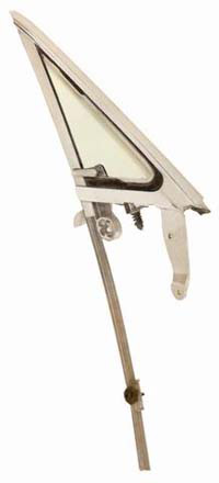 67-68 Mustang Goodmark Vent Window (Right - Passenger) - Clear Glass