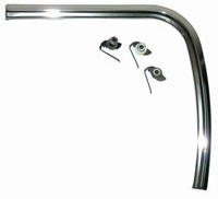 69 Mustang Goodmark Moulding For Trunk Lid (Left - Driver)