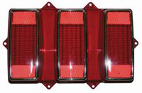 69 Mustang Goodmark Lens For Tail Light - Incl. Molding And Bezel
