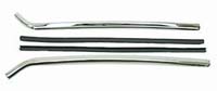 66-67 GTO, 67-69 Camaro Goodmark Mouldings For Quarter Window