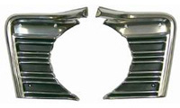 67 Chevelle Goodmark Bezel Set For Head Light - Not For SS