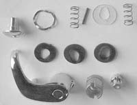 77-86 C10 Pickup, 77-86 C15/C1500 Pickup,  77-86 C20 Pickup,  77-86 C25/C2500 Pickup,  77-86 C30 Pickup,  77-86 C35/C3500 Pickup,  77-86 K10 Pickup,  77-86 K15/K1500 Pickup,  77-86 K20 Pickup,  77-86 K25/K2500 Pickup,  77-86 K30 Pickup,  77-86 K35/K3500 Pickup,  87-88 R20 Pickup, 87-88 R20 Pickup,  87-88 R30 Pickup,  87-88 V30 Pickup,  87-89 R2500 Pickup, 87-89 R2500 Pickup,  87-91 R3500 Pickup,  87-91 V3500 Pickup,  87 R10 Pickup,  87 R1500 Pickup,  87 V10 Pickup,  87 V1500 Pickup,  87 V20 Pickup,  87 V2500 Pickup,  89-91 R3500 Pickup,  89-91 V3500 Pickup,  89 R2500 Pickup Goodmark Handle For Vent Window (Left - Driver)