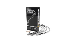 Universal Goodridge GR Clutch Lines - (6 Speed) Clear Stainless Steel