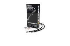 Universal Goodridge GR Powersports Clutch Lines - Kawasaki GPZ900R A1-A6 Black