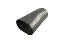 Universal Granatelli Motorsports GMS Exhaust Adapters - Granatelli 3.0in Round to 3.0in Oval Weld In