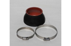 Universal Granatelli Motorsports GMS Silicone Reducers - Granatelli 4in-3.5in Silicone Reducer Sleeve w/Clamps