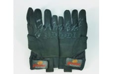 Universal Granatelli Motorsports GMS Work Gloves - Granatelli X-Large Mechanics Work Gloves - Black w/Touch Screen Finger Tips & Granatelli Logo