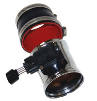 88-93 Mustang 5.0L Granatelli Motorsports Mass Air Flow Sensor (Chrome) (19 Lb. Injectors)
