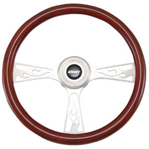 All Cars, All Jeeps, All Muscle Cars, All SUVs, All Trucks, All Vans Grant Heritage Diablo Steering Wheel 14.75