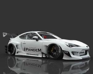 SCION FRS 12-16, SUBARU BRZ 12-16 Pandem 86/Frs/Brz V3 Front Splitter