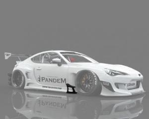 SCION FRS 12-16, SUBARU BRZ 12-16 Pandem 86/Frs/Brz V3 Side Canards