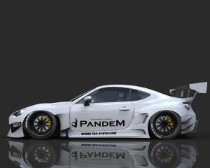 SCION FRS 12-16, SUBARU BRZ 12-16 Pandem 86/Frs/Brz V3 Rear Canards