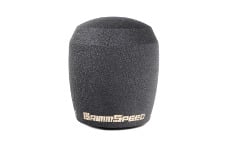 Universal GrimmSpeed GRM Shift Knobs - Stubby Shift Knob Stainless Steel Black - M12x1.25