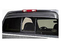 1994-2001 Dodge Ram GTS Rear Window Deflectors - Shadeblade (Dark Smoke)