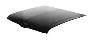 68-74 Chevrolet Nova Harwood Fiberglass Hood - Stock, Lift-Off